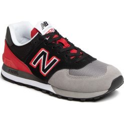 Sneakersy NEW BALANCE - ML574UPX Czarny Kolorowy. Czarne sneakersy męskie New Balance, na co dzień, bez wzorów, ze skóry, bez zapięcia. W wyprzedaży za 279,00 zł.