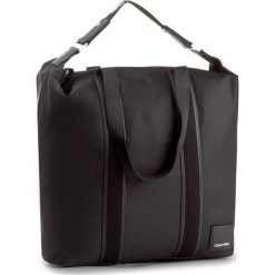 Shopper bag damskie: Torebka CALVIN KLEIN BLACK LABEL – Fluid Large Shopper K60K604040 001