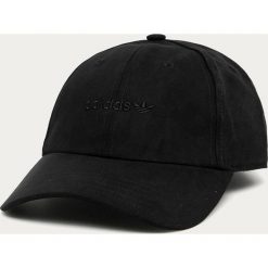 Adidas Originals - Czapka. Czarne czapki damskie adidas Originals, bez wzorów, z bawełny. Za 89,90 zł.