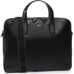 Torba na laptopa BOSS - Crosstown L 50428624 001. Czarne torby męskie skórzane Boss, bez wzorów, ze skóry. Za 2389,00 zł.