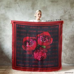 Chusta Jedwabna Piękno. Szaliki damskie Pakamera, z jedwabiu. Za 450,00 zł.