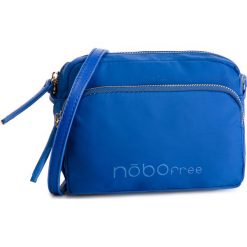 Torebka NOBO - NBAG-G3900-C012 Niebieski. Niebieskie listonoszki damskie Nobo, z aplikacjami, z materiału, zdobione. W wyprzedaży za 119,00 zł.