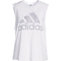 Adidas Performance WINNERS TEE Top white. Białe topy sportowe damskie adidas Performance, xxl, z bawełny. Za 129,00 zł.
