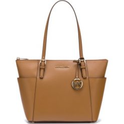 Michael Kors Jet Set Medium Torebka Brązowy. Pomarańczowe torebki klasyczne damskie ze skóry. Za 1110,95 zł.