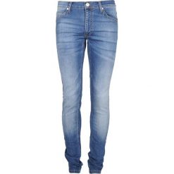 Versace Jeans Jeansy "Skinny". Czerwone jeansy męskie Versace Jeans, bez wzorów, z jeansu. Za 459,00 zł.
