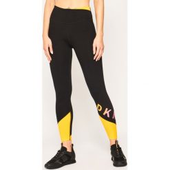 Legginsy DKNY Sport DP9P1820. Czarne spodnie damskie DKNY Sport, xs, bez wzorów, z elastanu. W wyprzedaży za 219,00 zł.