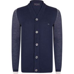 FELIX HARDY sweter męski M ciemny niebieski. Niebieskie swetry męskie Felix Hardy, m, bez wzorów, bez kołnierzyka, bez kaptura. Za 199,00 zł.