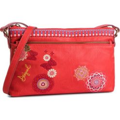 Torebka DESIGUAL - 19SAXPB2 3000. Czerwone listonoszki damskie Desigual, bez wzorów, ze skóry ekologicznej, eleganckie, na ramię, bez dodatków. W wyprzedaży za 149,00 zł.