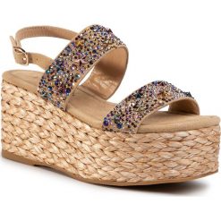Espadryle ALMA EN PENA - V20362 Suede Sand. Pomarańczowe espadryle damskie Alma en Pena, bez wzorów, ze skóry, bez obcasa. Za 479,00 zł.
