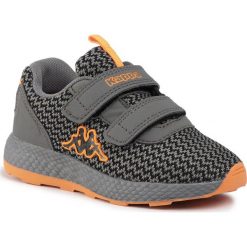Sneakersy KAPPA - Result II Knt K 260650K Grey 1616. Szare trampki chłopięce Kappa, bez wzorów, ze skóry ekologicznej, na rzepy. Za 109,00 zł.