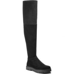 Muszkieterki TOMMY JEANS - EN0EN00379 Black 990. Czarne buty zimowe damskie marki Kazar, z futra, przed kolano, na wysokim obcasie, na koturnie. Za 699,00 zł.