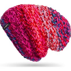 Czapki damskie: Woox Czapka Ręcznie Robiona Unisex |Handmade| Różowa Wera Beanie – – – 8595564781622
