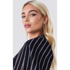 Kolczyki damskie: NA-KD Accessories Wiszące kolczyki Moon – Gold