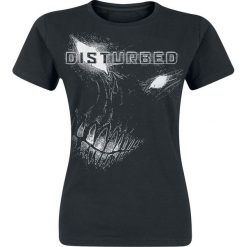 Disturbed Fearless Koszulka damska czarny. Czarne bluzki damskie marki Disturbed, s, z nadrukiem, z okrągłym kołnierzem. Za 74,90 zł.