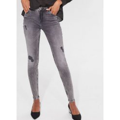 Jeansy skinny fit - Szary. Szare jeansy damskie Mohito. Za 119,99 zł.