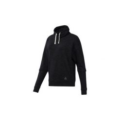 Polary Reebok Sport Bluza Training Essentials Marble Cowl Neck. Czarne bluzy damskie bez kaptura Reebok Sport, s, bez wzorów, bez rękawów. Za 229,00 zł.