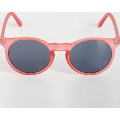 Okrągłe okulary przeciwsłoneczne - Pomarańczo. Szare okulary przeciwsłoneczne damskie Sinsay, okrągłe. Za 14,99 zł.