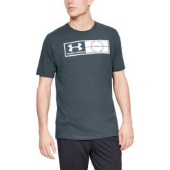 Under Armour Global Football Tag Koszulka Szary. Szare podkoszulki męskie Under Armour, l, z nadrukiem, z elastanu, z krótkim rękawem. Za 137,95 zł.