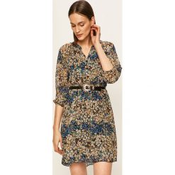 Haily's - Sukienka. Żółte sukienki damskie Haily's, na co dzień, s, w kwiaty, z poliesteru, casualowe, bez kołnierzyka, bez rękawów, mini, proste. Za 129,90 zł.