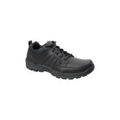 Buty Skechers Braver Ralson 65580-BLK. Czarne trampki męskie Skechers, bez wzorów, bez zapięcia. Za 199,99 zł.