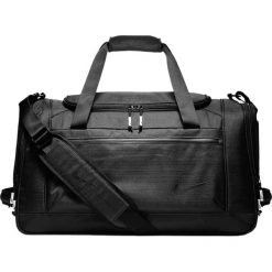Nike Departure Duffel BA5737-010 torba uniseks czarne One size. Czarne torby męskie sportowe Nike, z nadrukiem, z poliesteru, sportowe. W wyprzedaży za 249,99 zł.