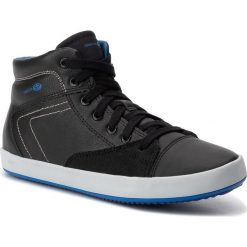 Sneakersy GEOX - J Gisli B. C J945CC 0MEBC C0245 D Black/Royal. Czarne trampki chłopięce Geox, bez wzorów, ze skóry ekologicznej, bez zapięcia. Za 239,00 zł.