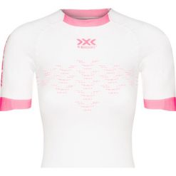 Koszulka X-BIONIC THE TRICK 4.0 RUN. Różowe koszulki damskie X BIONIC, bez wzorów, z asymetrycznym kołnierzem, bez rękawów. Za 420,00 zł.