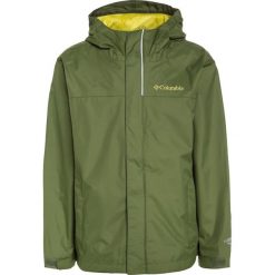 Columbia WATERTIGHT Kurtka hardshell pesto. Brązowe kurtki dziewczęce marki Columbia, z nylonu, outdoorowe. W wyprzedaży za 183,20 zł.