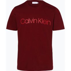 Calvin Klein - T-shirt męski, czerwony. Czerwone t-shirty męskie marki Calvin Klein, xl, z nadrukiem, bez kołnierzyka. Za 179,95 zł.