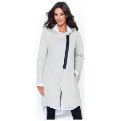 Numinou Bluza Damska Uniwersalna Szara. Szare bluzy damskie Numinou, uniwersalny, bez wzorów, bez rękawów, bez kaptura. Za 229,00 zł.