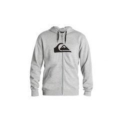 Bluzy Quiksilver Hood Zip Log EQYFT00070-SZNH. Szare bluzy męskie marki Quiksilver, s, bez wzorów, bez kołnierzyka, bez rękawów, bez kaptura. Za 223,20 zł.