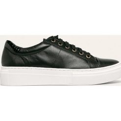 Vagabond - Buty skórzane Zoe. Czarne buty sportowe damskie Vagabond, ze skóry, sportowe. Za 419,90 zł.