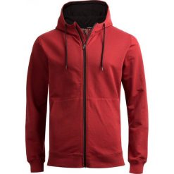 Bluza męska BLM601 - czerwony melanż - Outhorn. Czerwone bluzy męskie Outhorn, m, bez wzorów, bez kołnierzyka, bez rękawów, bez kaptura. W wyprzedaży za 89,99 zł.