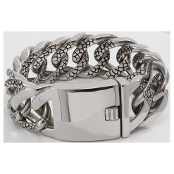 Royal Ego Bransoletka silvercoloured. Szare bransoletki męskie marki Royal - Ego. Za 419,00 zł.