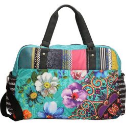 Torebki klasyczne damskie: Torba podróżna „Lyan” z kolorowym wzorem – 51 x 39 x 20,5 cm