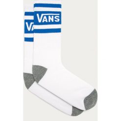 Vans - Skarpetki. Białe skarpetki męskie Vans, z nadrukiem, z elastanu. Za 49,90 zł.