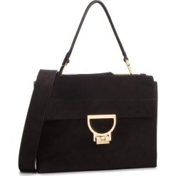 Torebka COCCINELLE - DD6 Arlettis Suede E1 DD6 12 06 01 Noir 001. Czarne torebki klasyczne damskie Coccinelle, bez wzorów, ze skóry, klasyczne, bez dodatków. W wyprzedaży za 1359,00 zł.