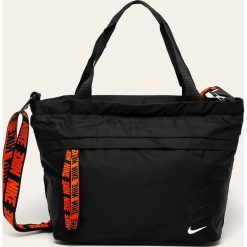 Nike Sportswear - Torebka. Torby damskie na zakupy Nike Sportswear, w paski, z poliesteru, na ramię, duże, bez dodatków. Za 229,90 zł.