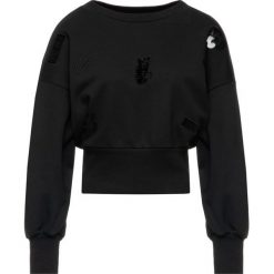 Bluza Emporio Armani 6G2M7A 2J12Z 0999. Czarne bluzy damskie Emporio Armani, m, bez wzorów, z bawełny, bez rękawów, bez kaptura. W wyprzedaży za 409,00 zł.