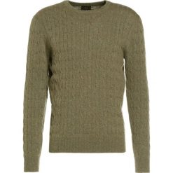 Swetry klasyczne męskie: J.CREW Sweter olive