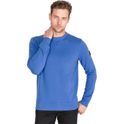 BOSS Bluza Niebieski. Niebieskie bluzy męskie Boss, l, bez wzorów, z bawełny, bez kołnierzyka, bez rękawów, bez kaptura. Za 533,95 zł.