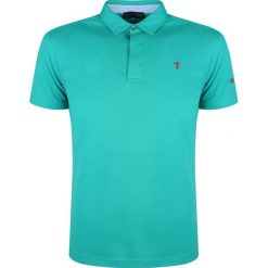 Trussardi Koszulka Polo. Koszulki męskie Trussardi, bez wzorów, z bawełny, bez rękawów. Za 179,00 zł.
