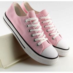 Trampki damskie klasyczne różowe XL03 PINK. Różowe trampki i tenisówki damskie obuwie damskie, bez wzorów, z tkaniny, bez zapięcia. Za 43,61 zł.