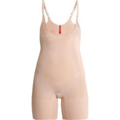 Spanx ONCORE OPEN BUST MID THIGH Body soft nude. Szare body damskie marki Spanx, xl, z elastanu. Za 419,00 zł.