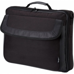 Targus Classic Clamshell Case 15,6" czarna. Czarne torby na laptopa marki Targus, w paski. Za 79,00 zł.