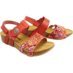 DR. BRINKMANN 710980-4 rot, sandały profilaktyczne damskie. Sandały damskie Dr. Brinkmann, bez wzorów, bez obcasa, na rzepy. Za 299,90 zł.