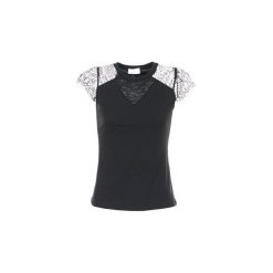 T-shirty z krótkim rękawem Moony Mood HALO. Czarne t-shirty damskie marki Moony Mood, s, bez wzorów, bez kołnierzyka. Za 81,80 zł.