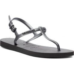 Sandały HAVAIANAS - Freedom Sl Cf 41371100090 Black. Szare klapki damskie Havaianas, bez wzorów, z tworzywa sztucznego, bez obcasa. W wyprzedaży za 79,00 zł.