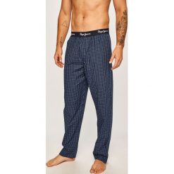 Pepe Jeans - Spodnie piżamowe. Niebieskie piżamy męskie Pepe Jeans, xl, bez wzorów, z bawełny. W wyprzedaży za 129,90 zł.