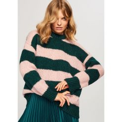 Sweter w paski - Khaki. Brązowe bez kategorii Reserved, s. Za 99,99 zł.